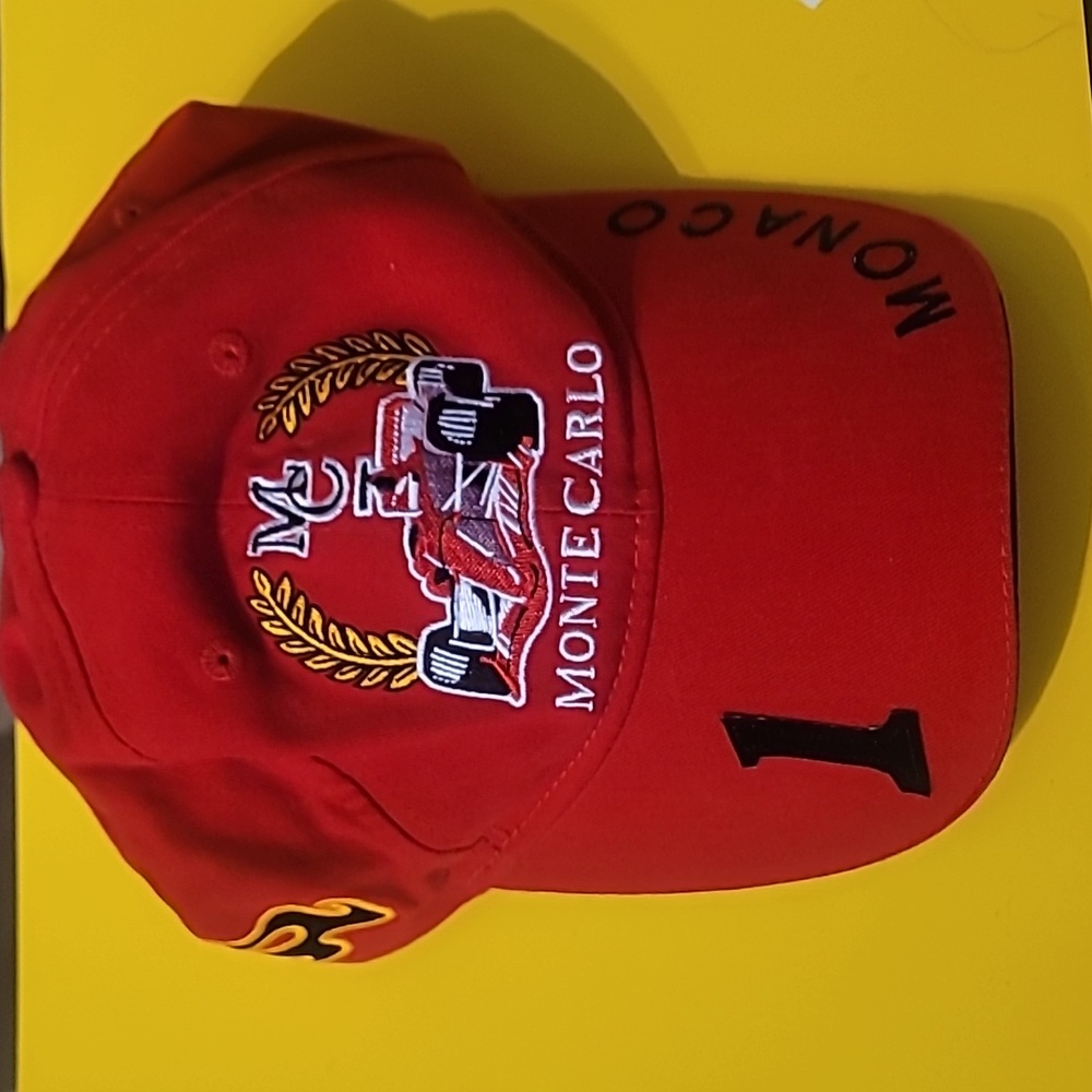 Monte Carlo Car Racing Adjustable Hat Embroidered